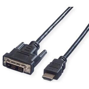 CAVO DVI-HDMI 2MT M/M 1920x1080 / 1920x1200 @60Hz