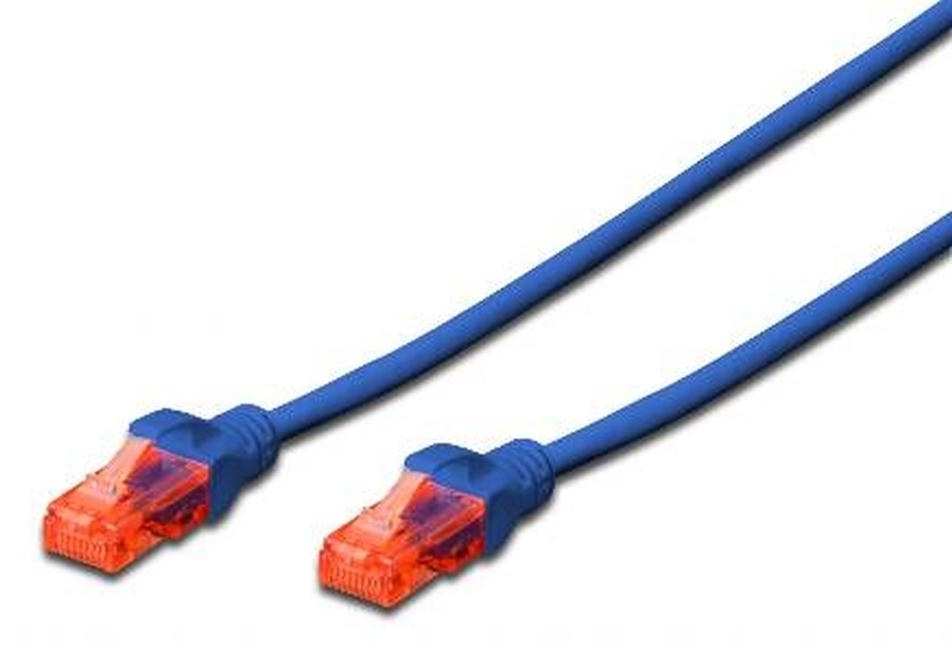 CAVO RETE UTP CAT.6 2MT NERO NON SCHERMATO