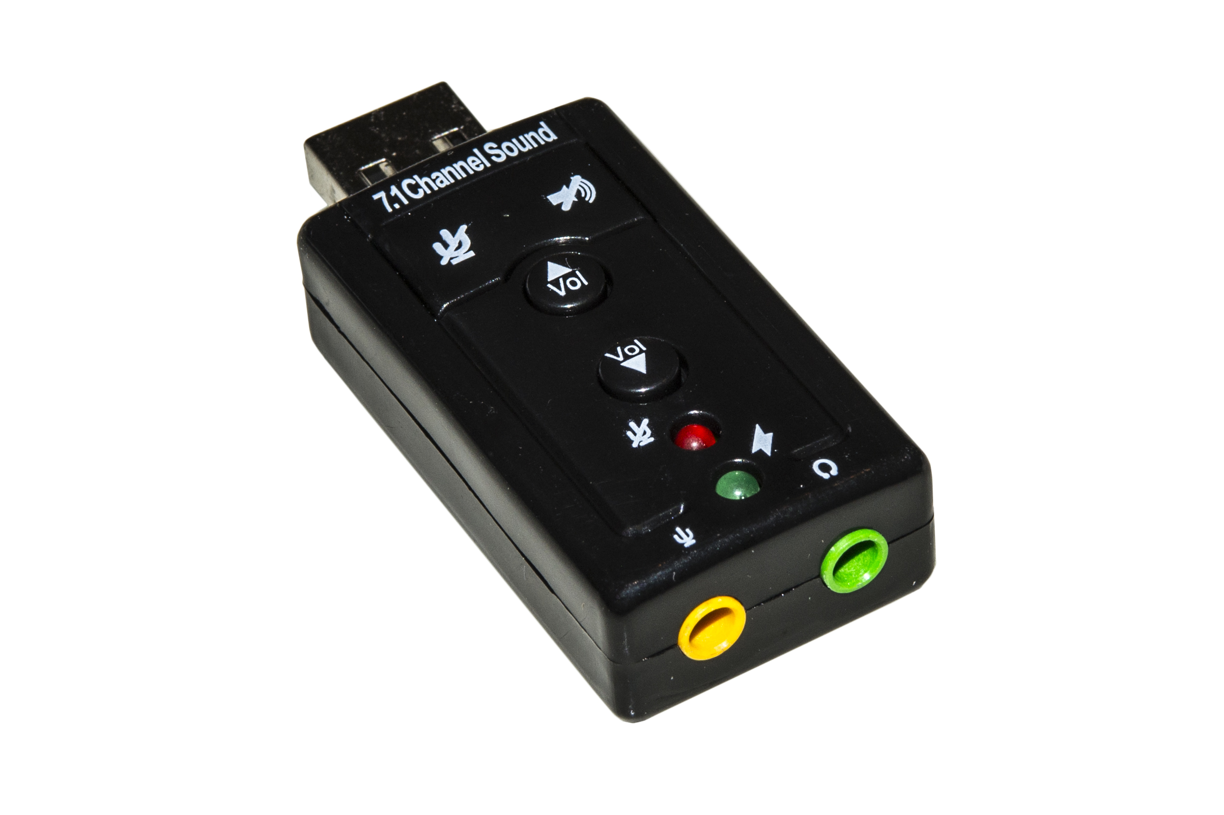 SCHEDA AUDIO USB 2.0 BK PER WINDOWS 10/8/7/VISTA/XP