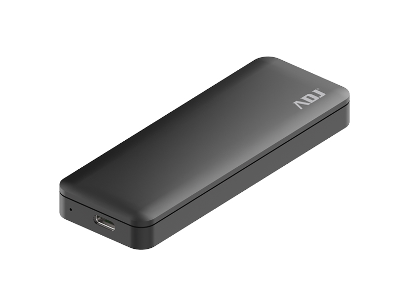 BOX ESTERNO PER SSD NVME USB 3.1 BK AHS07 BOX CASE ALLUMINIO ADJ