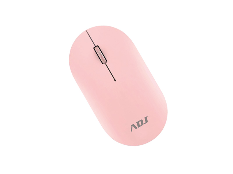 MOUSE WIRLESS OTTICO 3D EGG PINK 1000 DPI 3 TASTI PLUG&PLAY ADJ