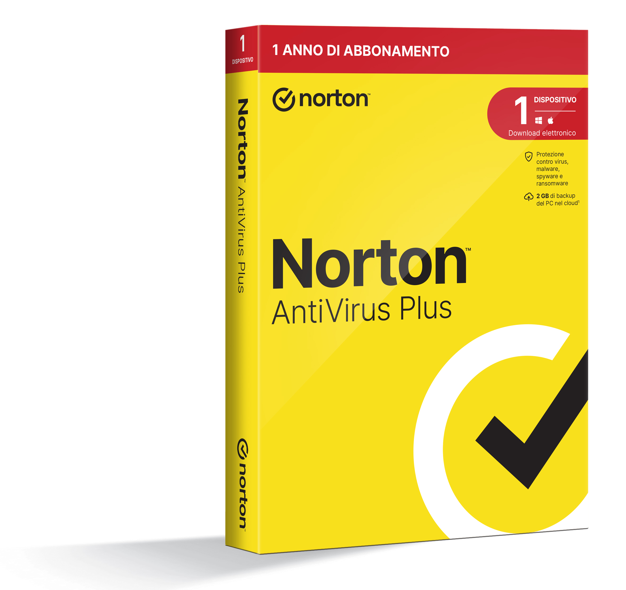 ANTIVIRUS 1U 1Y DEV 2GB PLUS 12MO NORTON GENERIC RSP MM GUM