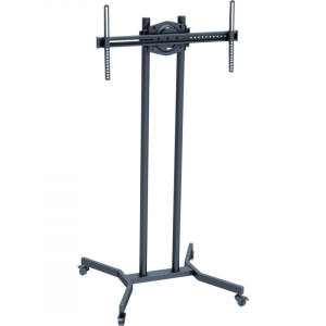 STAFFA TV/MONITOR 32/70 PAVIMENTO MAX25KG CARRELLO RUOTE TURN 90