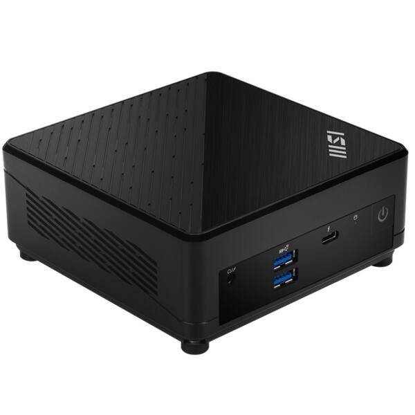 PC MSI CUBI 5 I5 8G 512G BK FREEDOS I5-1235U SSD M.2+2,5 BLACK FREEDOS