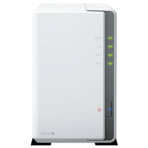 NAS SYNOLOGY DS223J 2HD3.5/2.5 DD R4 1GB-1PGIGA-2P USB3.2