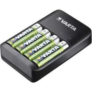 CARICA BATTERIE + 4PILE STILO AA 2100MAH