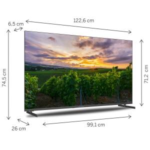 TV 55 THOMSON 4K QLED SMART UHD T2/C2S2 ANDROID 11 FRAMELESS