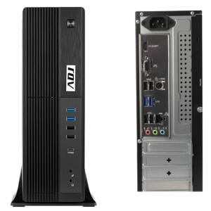 PC I3 16G 500GB H610 W11P I3-12100 SSD M.2 2DDR4 V/H ADJ FLEXY BK
