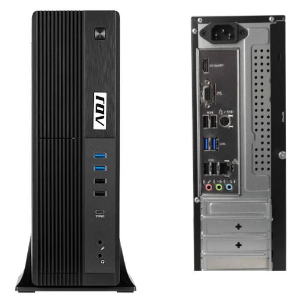 PC I5 16G 1TB H610 W11P I5-12400 BK SSD M.2 2DDR4 V/H ADJ FLEXY