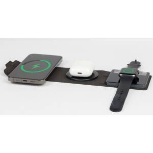 TAP 3IN1 15W COMPAT.MAGSAFE NERO DUDUU FOLDE COMPAT.MAGSAFE NERO