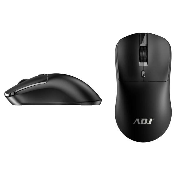 MOUSE WIRLESS RICARICABILE TYPE C 1600 DPI 3 TASTI PLUG&PLAY BK ADJ