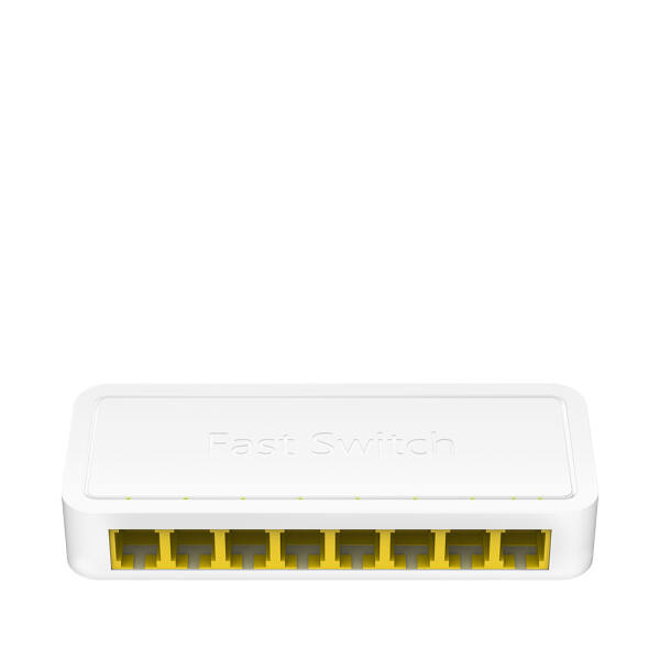 SWITCH 8P 10/100MBPS 5P FASTETH PLASTIC CASE MAX 0.9W UNMANAGED