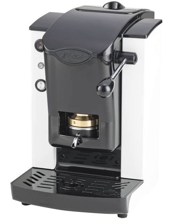 MACCHINA PER CIALDE FABER SLOT BK+WH PRESSACIALTE OTTONE ESE44