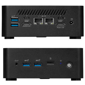 PC MSI CUBI NUC CORE 3 8G 512 W11P U3-100U SSD M.2+2,5 DDR5 WIFI VESA