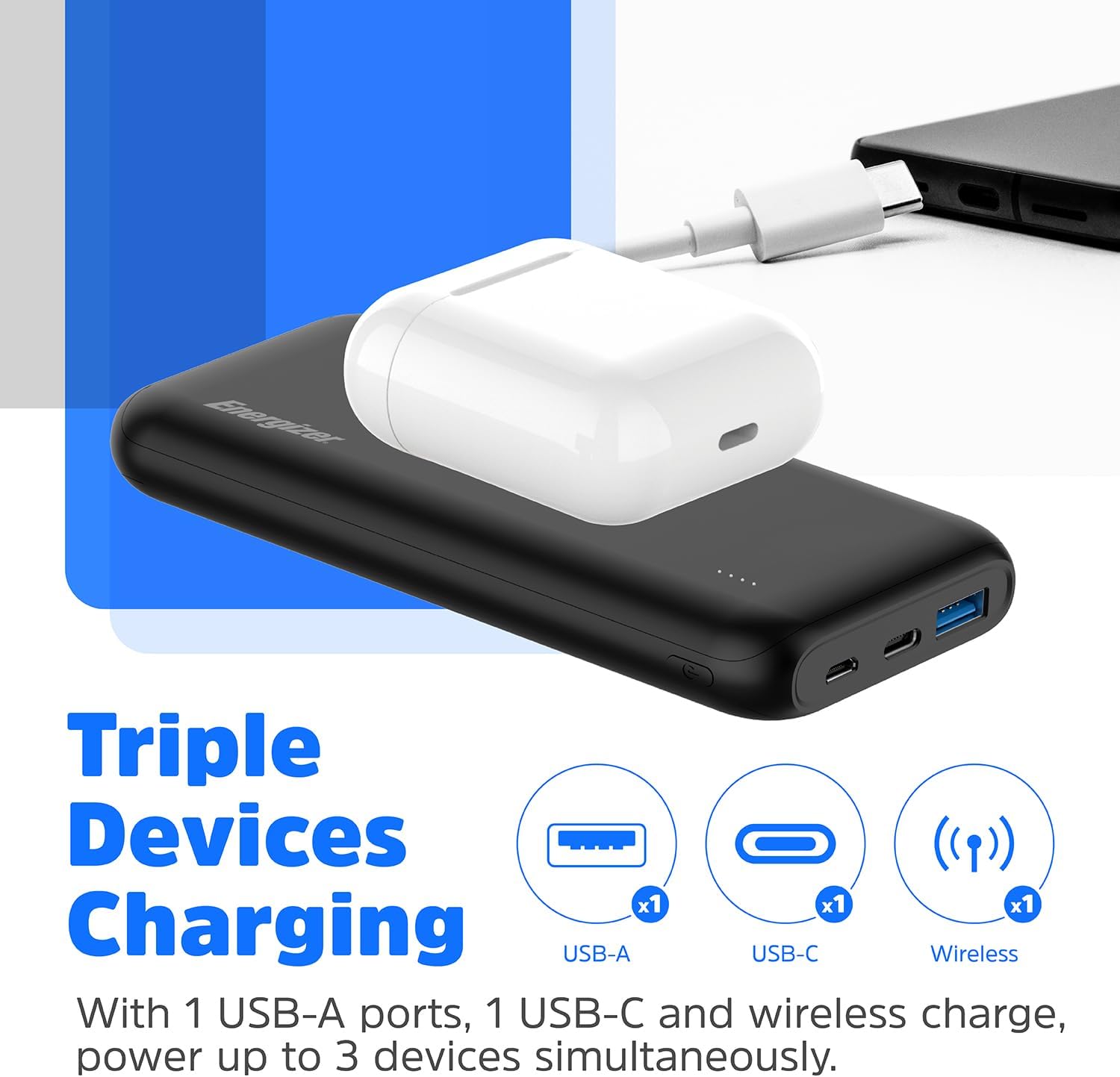 POWER BANK 10000MAH ULTIMATE WIRELESS