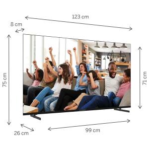TV 55 THOMSON 4K  SMART UHD T2/C2S2 GOOGLE TV FRAMELESS