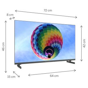 TV 32 THOMSON FHD QLED SMART T2/C2S2 GOOGLE TV
