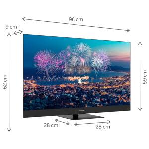 TV 55 THOMSON UHD  SMART 4K QLED PIEE GOOGLE TV FRONT SPEAKER