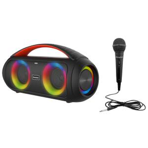 ENERGIZER PARTY SPEAKER BT + POWERB ANK BLUETOOTH RGB 16W + RADIO E MIC