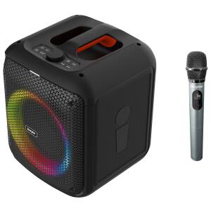 ENERGIZER PARTY SPEAKER BT + POWERB ANK BLUETOOTH RGB 20W + RADIO E MIC