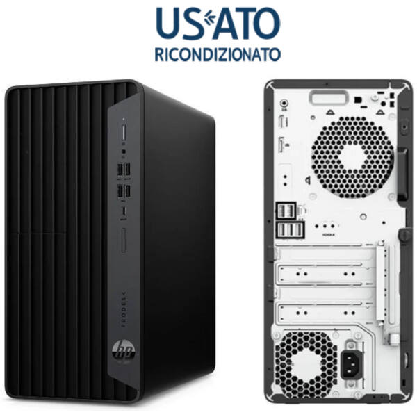 PC REF I5 16GB 256GB  W11P I5-10400F HP 600 G6 GPU 1GB TOWER