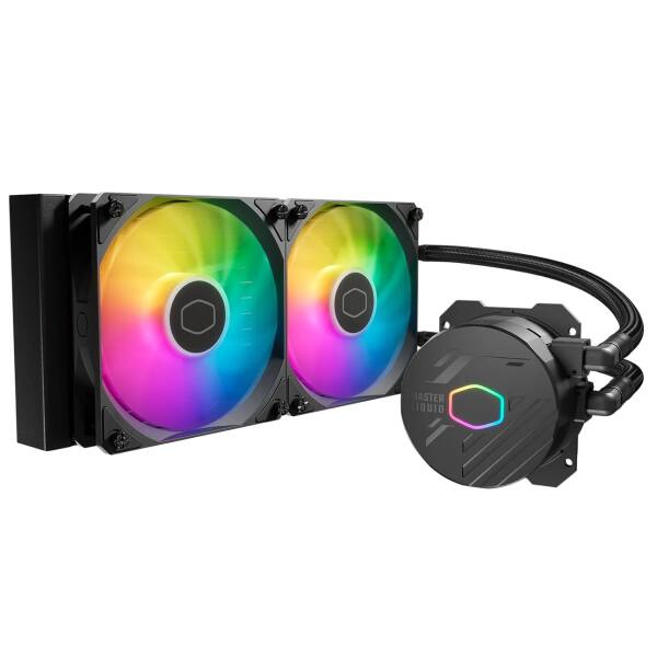 DISSIPATORE MASTERLIQUID 240 CORE 2 LGA 1155>1700 AMD AM2>FM2+ ARGB