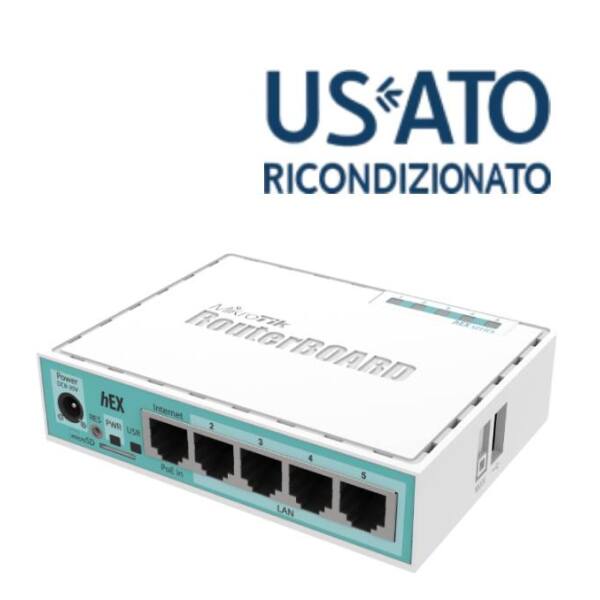 ROUTER REF MIKROTIK RB750GR3 CABLAT GIGABIT ETH 5P 10/100/1000S