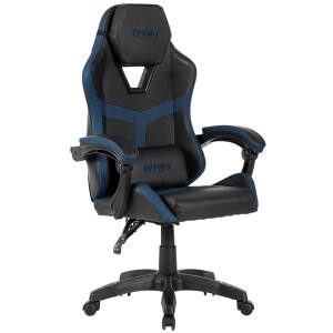 POLTRONA GAMING NUWO ODIN BLU BRACCIOLO IMBOT.GIREVOLE 360? 120KG