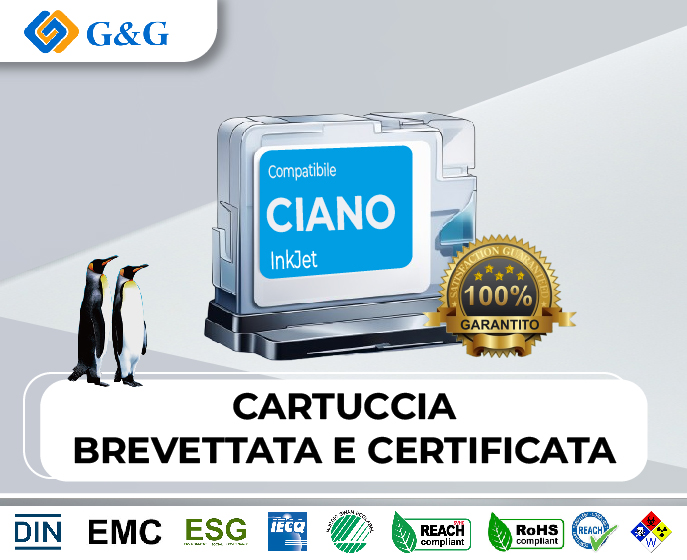 INK G&G HP 973XL C 10000 PAG RIGENERATO