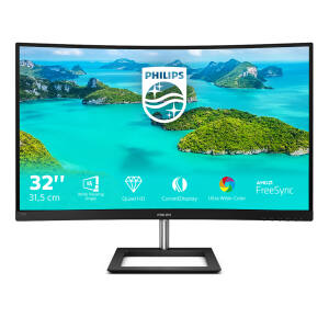 MON 31,5VA CURVO QHD HDMI DP VGA PHILIPS 325E1C/00  16:9