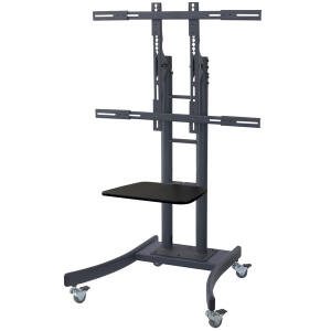 STAFFA  PAVIMENTO PER TV 37-100 LOAD 125KG 800X600 PIANO E RUOTE