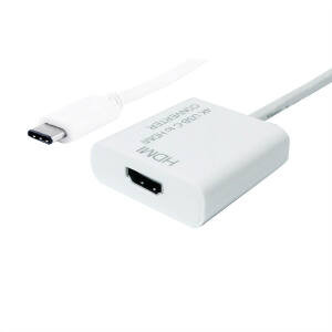 ADATTATORE USB 3.2 C-HDMI M/F 3840x2160 @30HZ CON CAVO 0,1MT