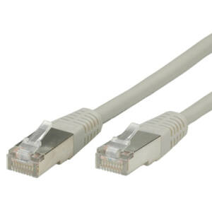 CAVO RETE S/FTP CAT.6 1MT GRIGIO DOPPIA SCHERMATURA