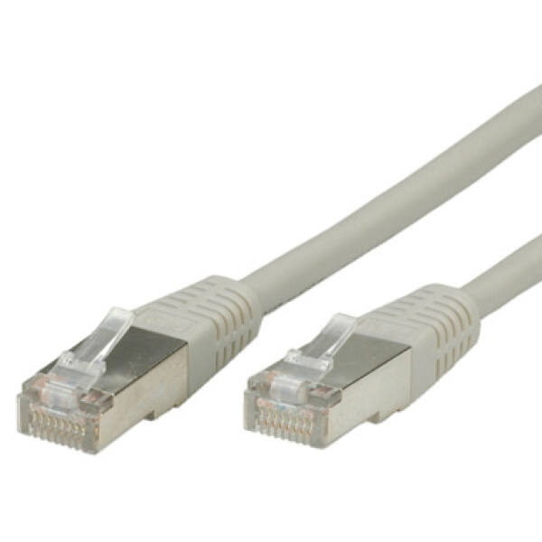 CAVO RETE S/FTP CAT.6 2MT GRIGIO DOPPIA SCHERMATURA