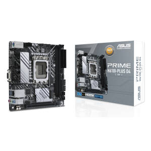 MB ASUS PRIME H610I-PLUS D4CSM 1700 2D4 4S3 1M.2 1PCI DP/HD/VGA MINIATX