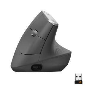 MOUSE MX LOG VERTICAL WIRELESS USB NERO