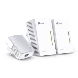 POWERLINE AV600 300 MBPS KIT 3PZ 2PZ TL-WPA4220 + 1PZ TL-PA4010