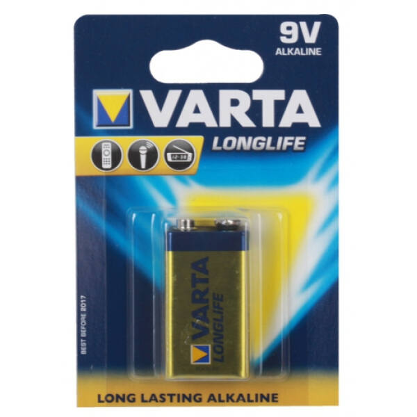 BATTERIA 6LF22 9V ALCALINA CONF.BLISTER 1PZ