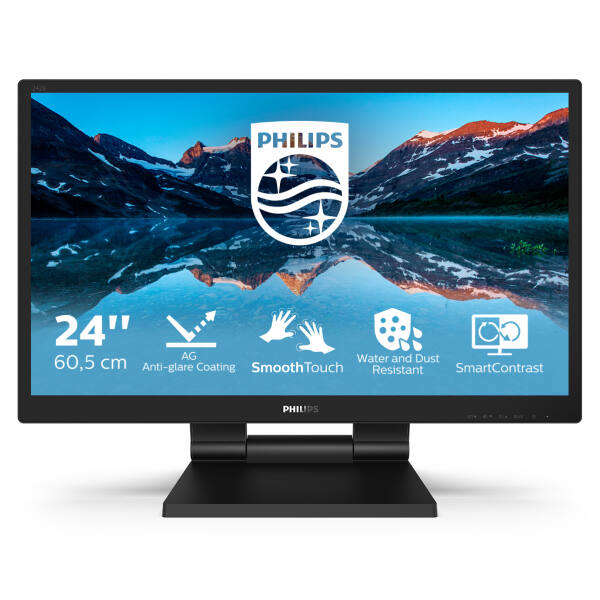 MON TOUCH 23,8IPS VGA HDMI DP 10TO DVI IP54 USB3.1 SMOOTHTOUCH 16:9