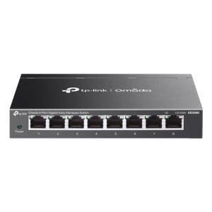 SWITCH OMADA 8-PORTGB EASY MANAGED 8XGB RJ45P DESKTOP STEEL INTEG SDN