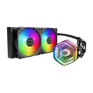 DISSIPATORE MASTERLIQUID 240 ATMOS LGA 1155>1700 AMD AM4>AM5 ARGB