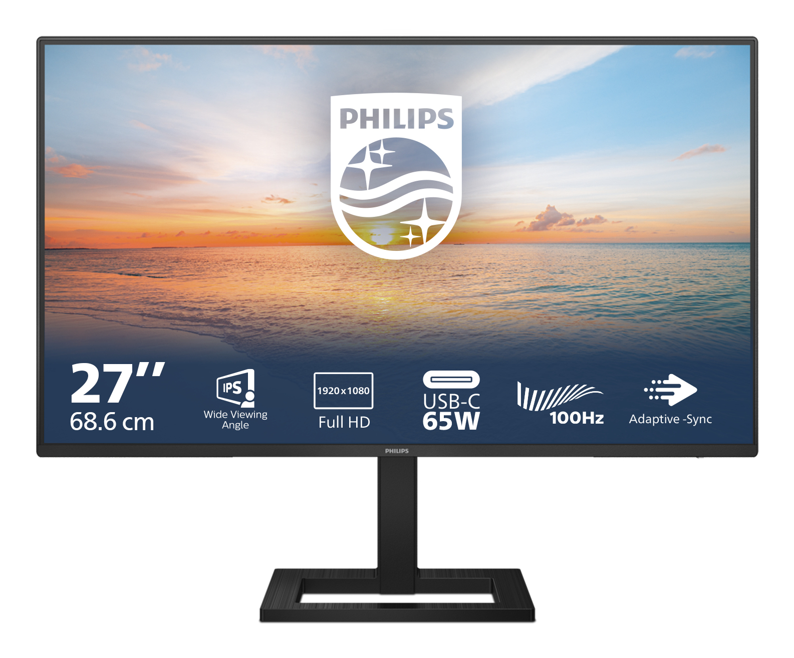 MON 27IPS HDMI USBC 100HZ MM PHILIPS 27E1N1300AE/00 REG ALTEZZA