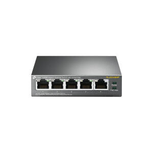 SWITCH 5P GIGABIT DI CUI 4P POE 56W POE POWER SUPPLY