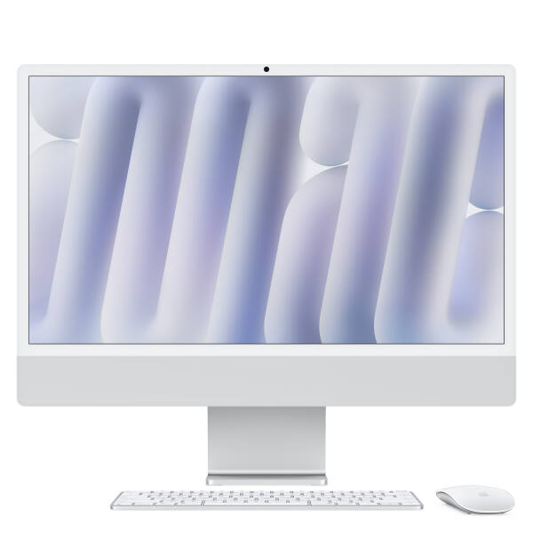 AIO IMAC 24M4 10CPU/GPU NANO SILVE 16GB/256GB SSD.NANO-TEXT GLASS SILV